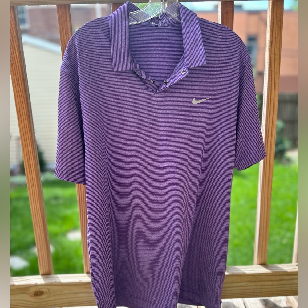 Nike Tiger Woods Collection Recent Mens Polo Large